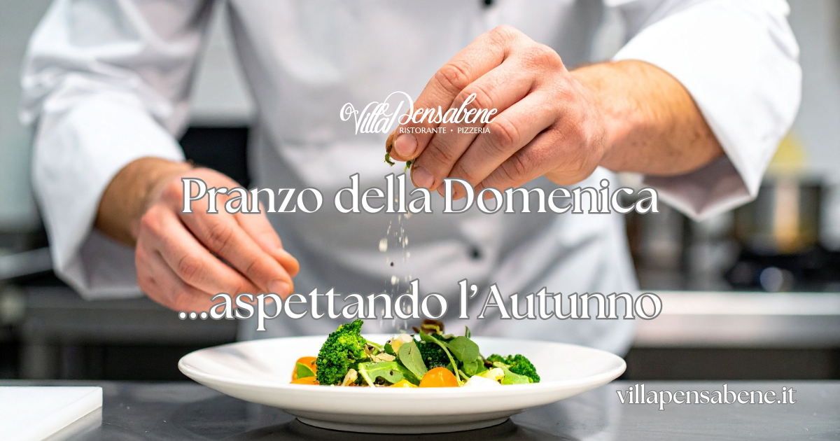 Locandina Pranzo della Domenica 13 Settembre, aspettando l'Autunno