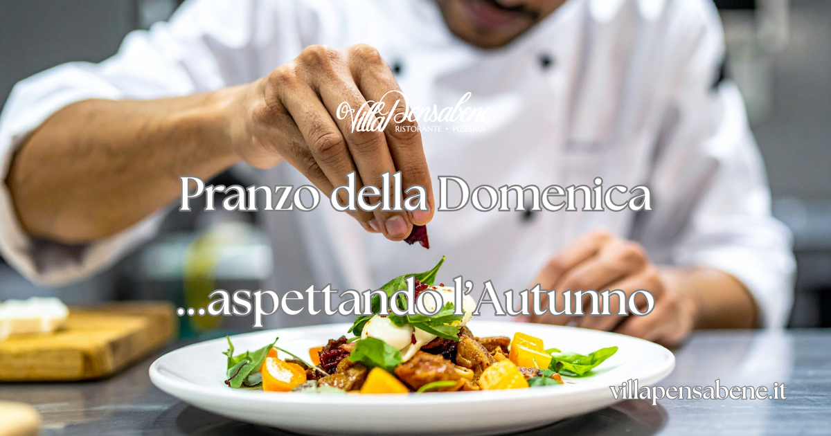 Locandina Pranzo della Domenica 13 Settembre, aspettando l'Autunno