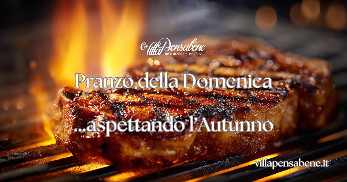 Locandina Pranzo della Domenica 13 Settembre, aspettando l'Autunno