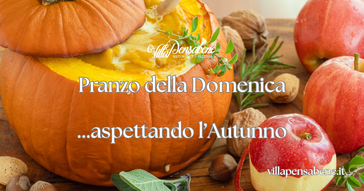 Locandina Pranzo della Domenica 13 Settembre, aspettando l'Autunno